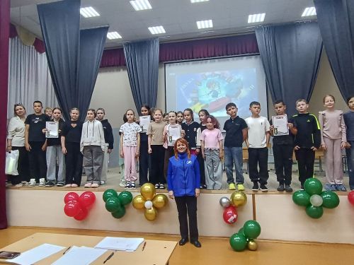 В пришкольном лагере гимназии прошла познавательная игра по безопасности дорожного движения