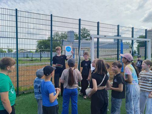 В пришкольном лагере средней школы № 2 прошла квест-игра по ПДД