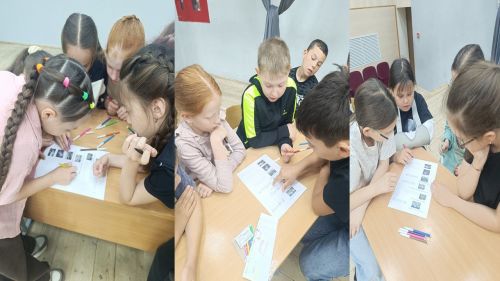 В пришкольном лагере гимназии прошла познавательная игра по безопасности дорожного движения