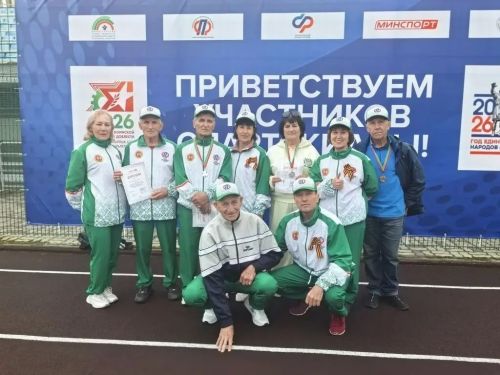 Минзәлә районының ветеран спортчылары Респбулика спартакиадасына бардылар