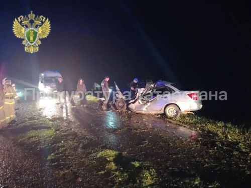 В Мамадышском районе в ДТП погибли четыре человека