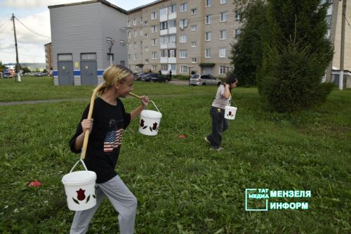 Праздник «Күршеләр» собрал жителей поселка Изыскателей