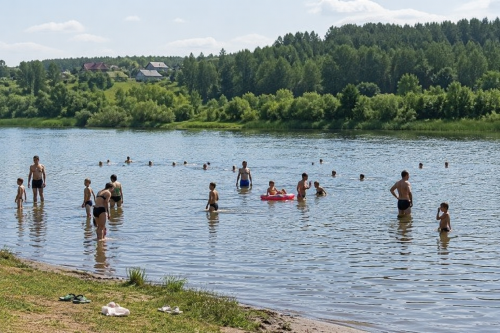 Число разрешенных для купания пляжей выросло до 15
