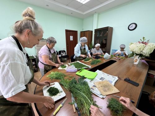 Мензелинские пенсионеры поддерживают бойцов СВО