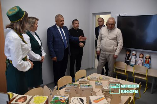 В Мензелинске открыли обновленный детский сад «Алтынчэч»