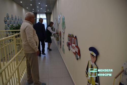 В Мензелинске открыли обновленный детский сад «Алтынчэч»