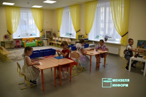 В Мензелинске открыли обновленный детский сад «Алтынчэч»