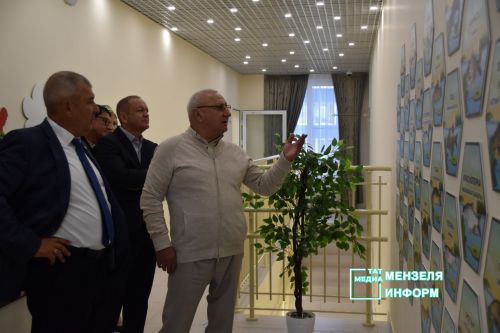 В Мензелинске открыли обновленный детский сад «Алтынчэч»