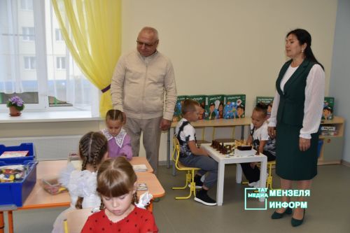 В Мензелинске открыли обновленный детский сад «Алтынчэч»