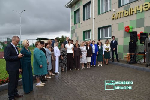 В Мензелинске открыли обновленный детский сад «Алтынчэч»