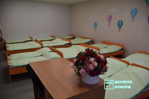 В Мензелинске открыли обновленный детский сад «Алтынчэч»