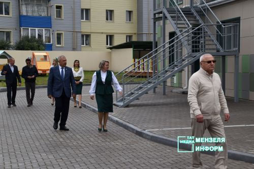 В Мензелинске открыли обновленный детский сад «Алтынчэч»