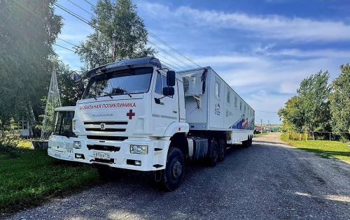 Мобильная поликлиника продолжает работу в селах Мензелинского района