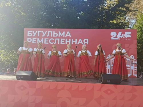 Ансамбли Мензелинского района приняли участие на фестивале в Бугульме