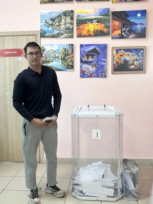 В Мензелинске еще есть молодежь, и они участвуют в выборах