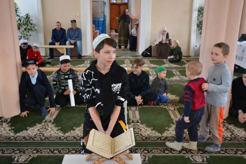 Минзәлә мәчетендә бәйге-күргәзмә