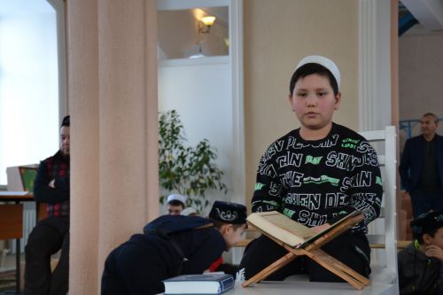 Минзәлә мәчетендә бәйге-күргәзмә