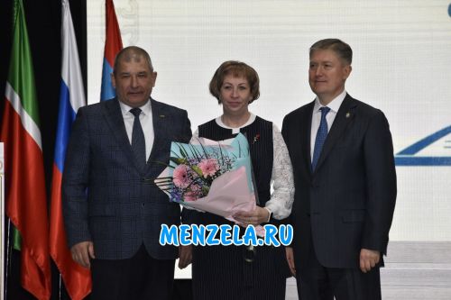 Церемония награждения передовиков Мензелинского района