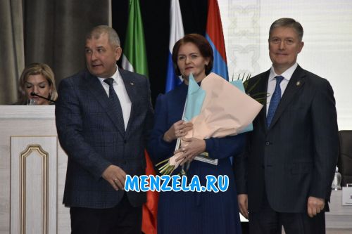 Церемония награждения передовиков Мензелинского района