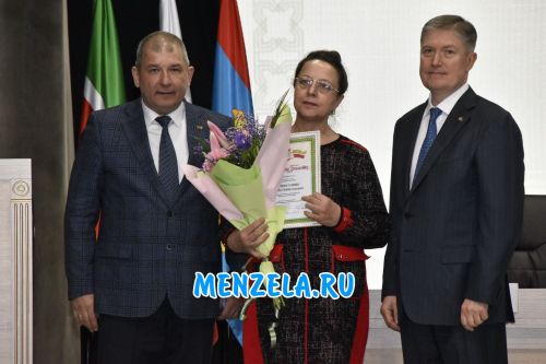 Церемония награждения передовиков Мензелинского района