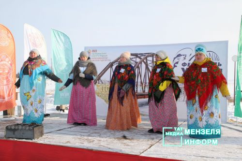 Соревнования по зимней ловле рыбы  и фестиваль ухи в Мензелинске
