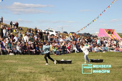 В селе Гулюково прошел масштабный Сабантуй