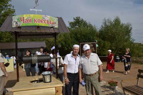 ФОТОГАЛЕРЕЯ: Кызыл Төбәктә тарихи "Чәй коесы" төзекләндерелде