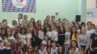 Активисты гимназии Мензелинска приняли участие во втором слете активистов и педагогов-организаторов ТРО «Российское движение школьников»