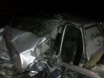 Появились фото аварии с двумя погибшими в Татарстане