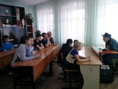 Воспитанникам приюта «Тургай» рассказали о правилах пожарной безопасности