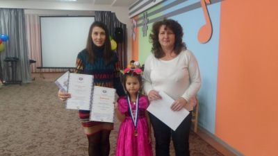 Талантливая воспитанница ДОУ №1 Мензелинска Виолетта Попова завоевала диплом