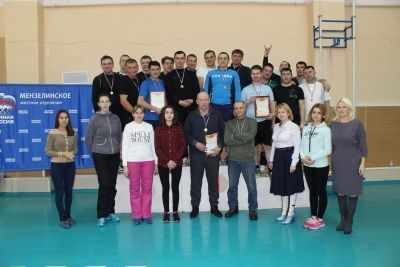 Завершился волейбольный турнир между организациями Мензелинского района
