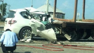В Татарстане водитель, скрываясь с места аварии, погубил свою пассажирку