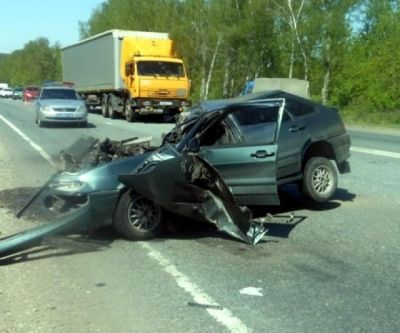 Нетрезвый водитель из Татарстана влетел в автобус на трассе М-7 в Чувашии