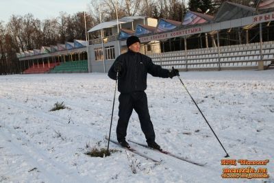 Ханиф Гараев проложил лыжню