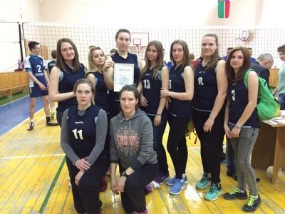 Сборная женская команда Мензелинского района заняла I место по волейболу