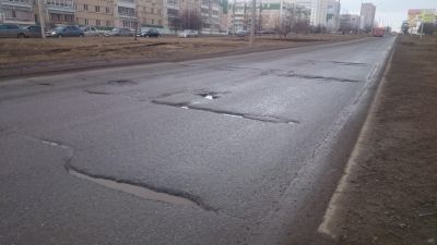 Челны оказались в «черном списке» по качеству дорог в России