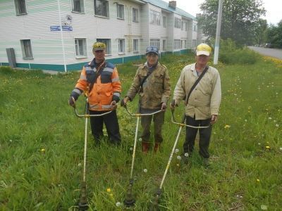 Управляющая компания г.Мензелинск начала работы по покосу травы