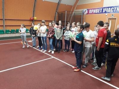 Учащиеся СОШ №1 г.Мензелинск занялись "Веселым спортом"