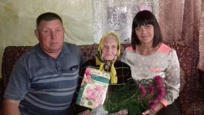 90-летний юбилей отметила Кузнецова Мария Григорьевна
