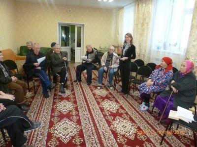 В Мензелинском доме престарелых отметили 110-летие Мусы Джалиля