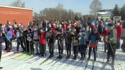 Победители и призеры "Лыжни России" в Мензелинске