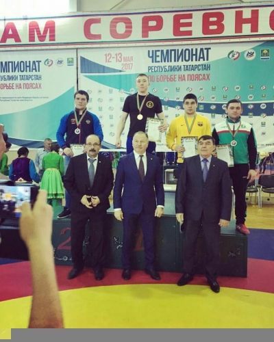 Ринат Шайхутдинов чемпион Республики Татарстан по борьбе на поясах среди мужчин