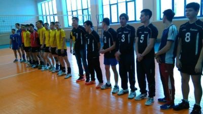 Мужская сборная Мензелинска по волейболу заняла первое место 