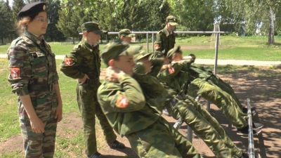 Сегодня в Мензелинской кадетской школе-интернат завершается смена военно-полевого лагеря