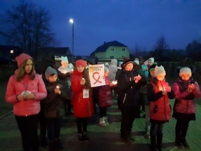 SaMoSтоятельные дети Мензелинска поддержали Всероссийскую акцию «СТОП ВИЧ/СПИД»