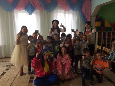 Ученики первой школы г.Мензелинск научили воспитанников детсада ПДД