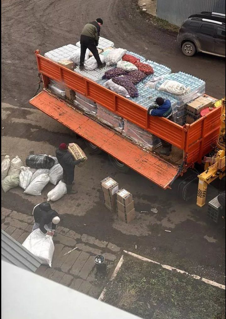 Делегация из Мензелинска доставила военнослужащим очередной гуманитарный груз