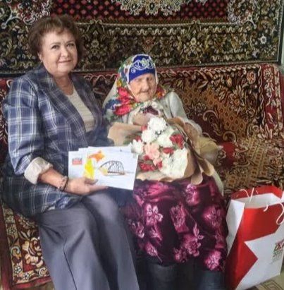 Минзәлә районында яшәүче тыл хезмәтчәне Мәчтүрә Усмановага 106 яшь тулды
