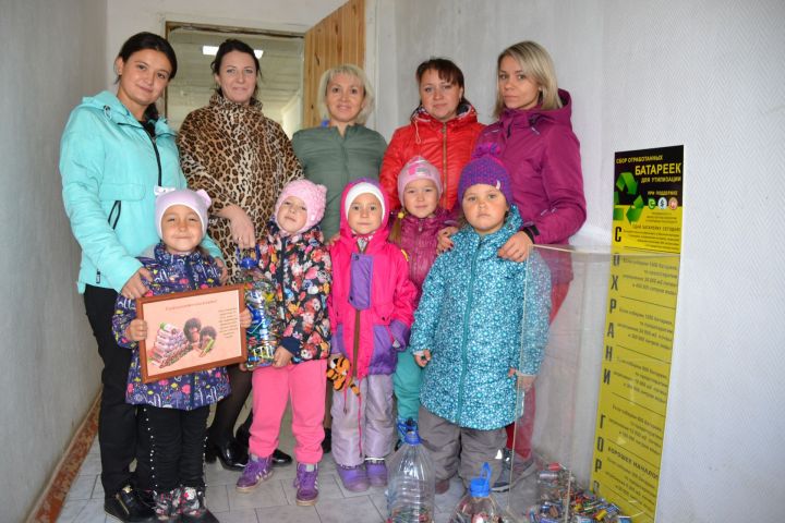 Воспитанники детского сада №11 «Шатлык» присоединились к акции «Сдай батарейку – спаси ежика»